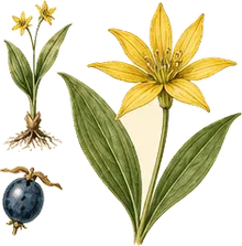 Yellow Clintonia