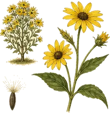 Woodland Sunflower