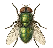 Green Bottle Fly