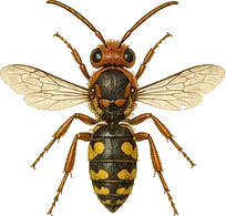 Spotted Nomad Bee