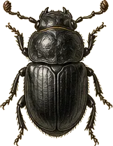 Horned Passalus