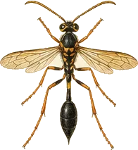 Thread-waisted Wasp
